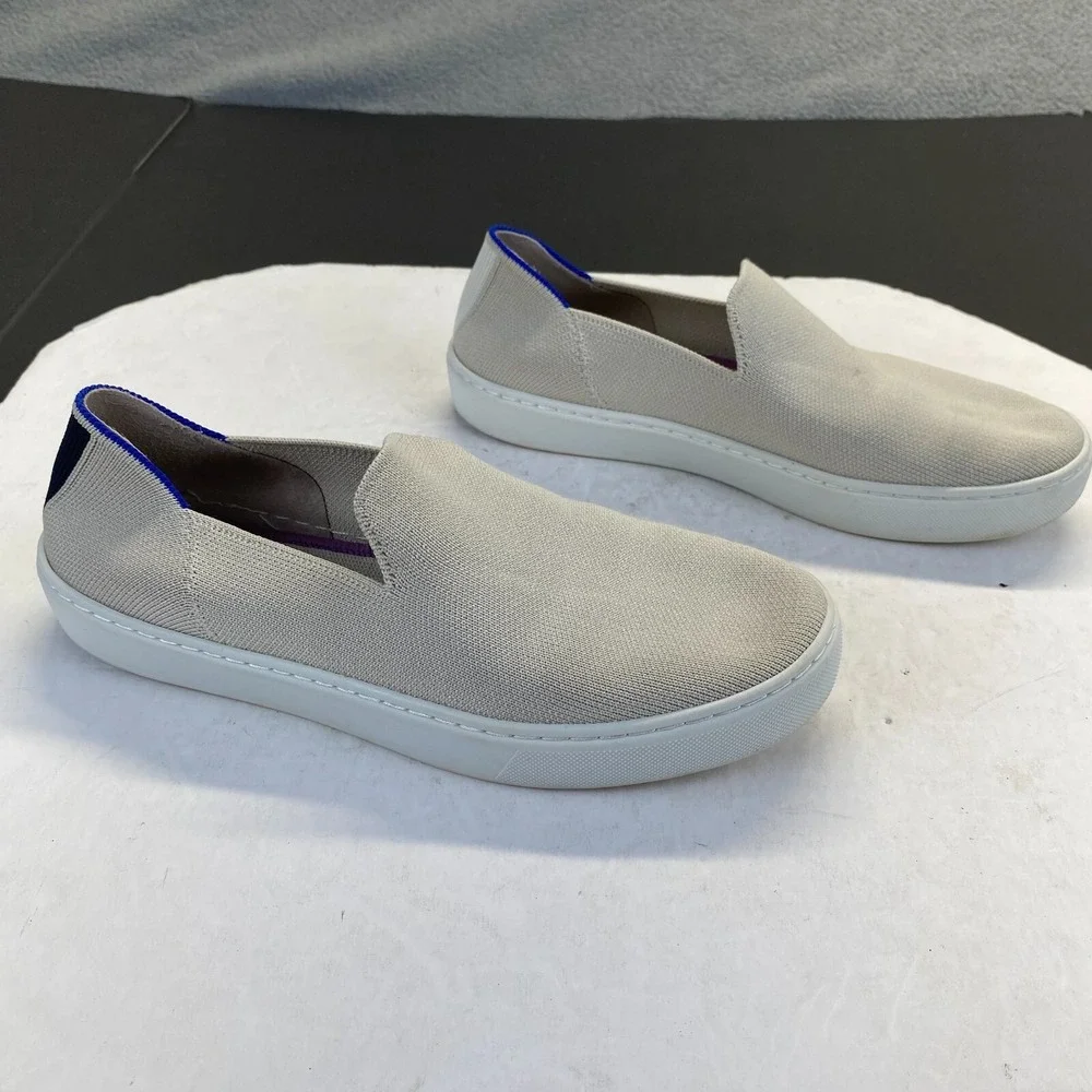 Rothy's‎ The Original Slip On Women's Sneakers, Size 7.5, Low Top, Flat,Tan